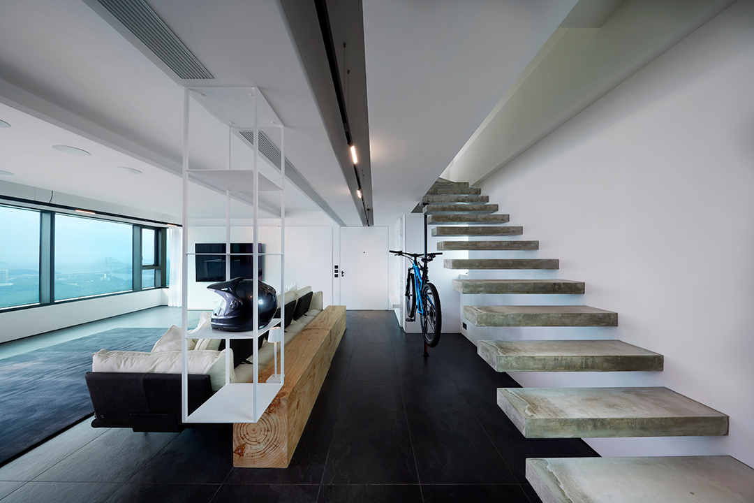 195㎡复式蔚蓝深海浪漫设计丨中国随州丨叶胤祥设计事务所-19