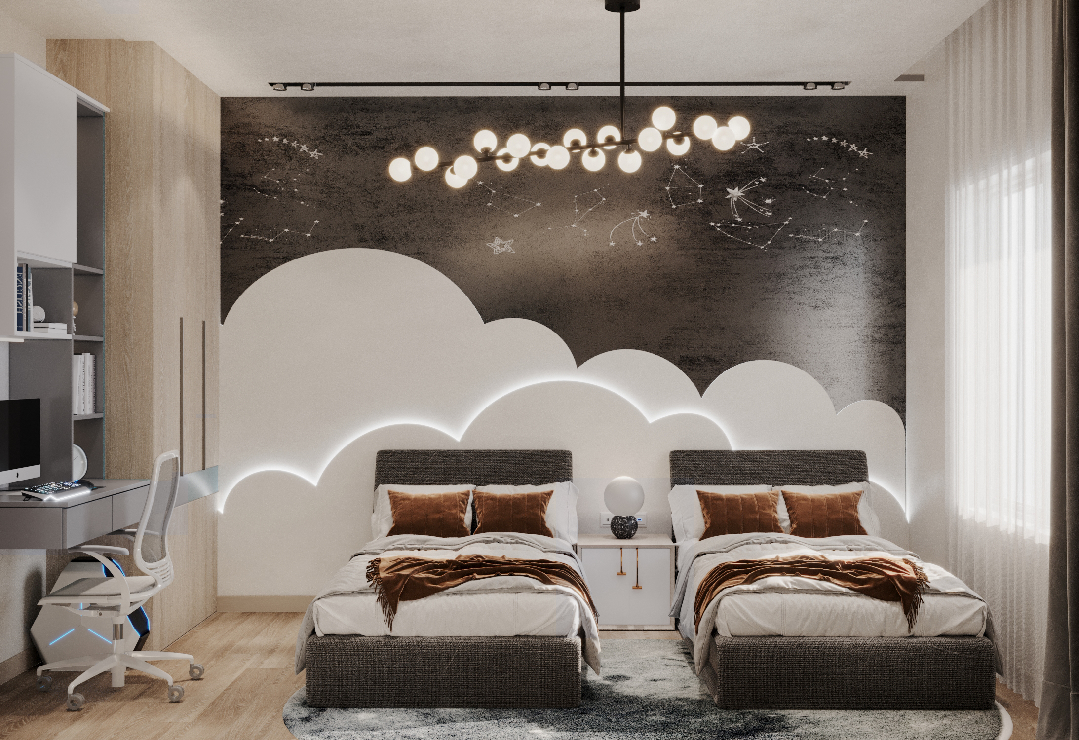 Rehab Villa 室内可视化设计丨Taj DesignSherif Helal-41