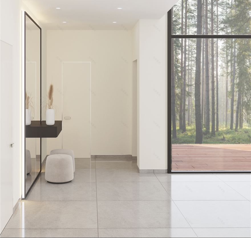 黑色版房屋室内装饰丨Golub Architects-14