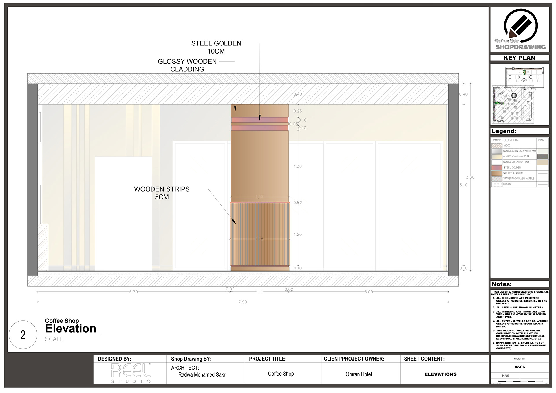 Shop Drawing For Coffe Shop-16