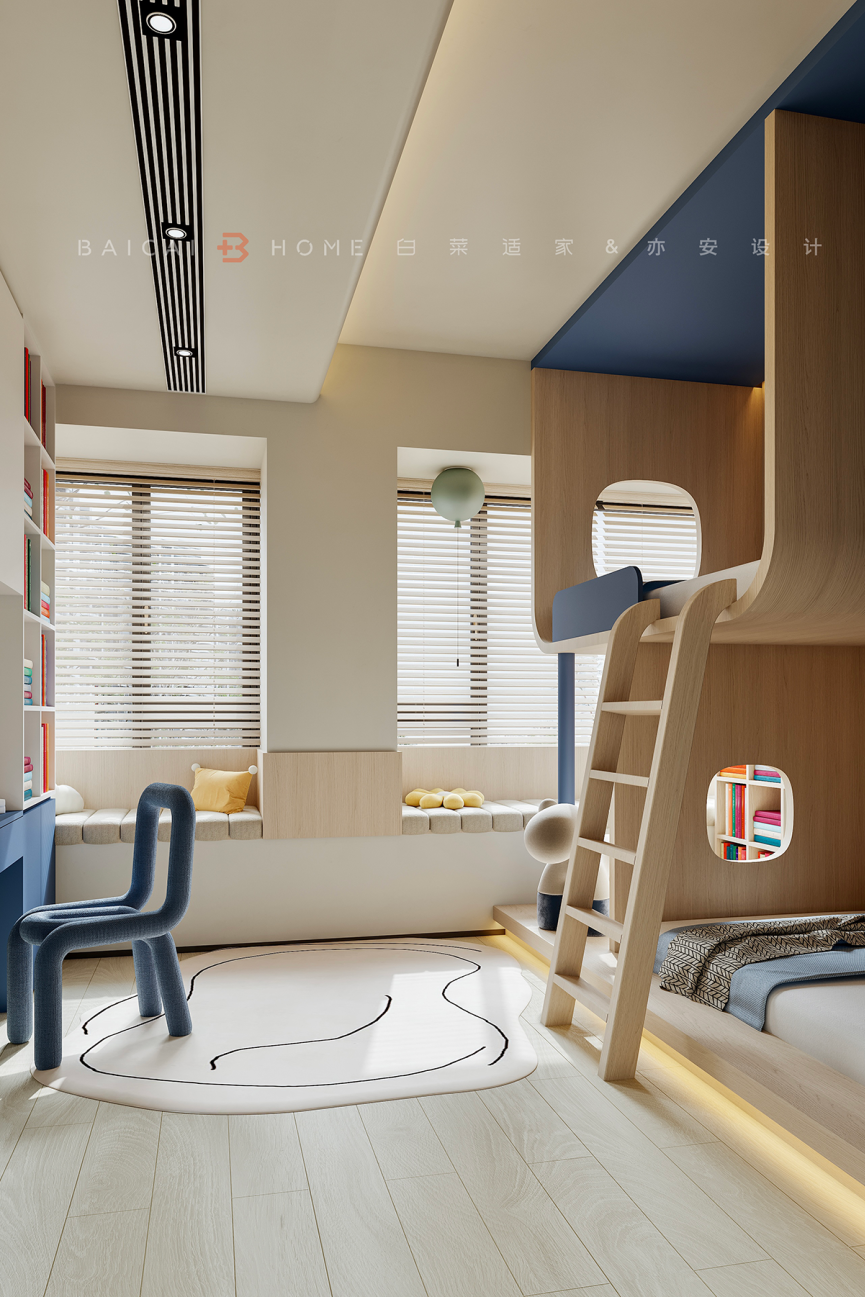 横琴府 189㎡亲子成长之家丨中国广东丨BAICAI HOME DESIGN 白菜适家-16