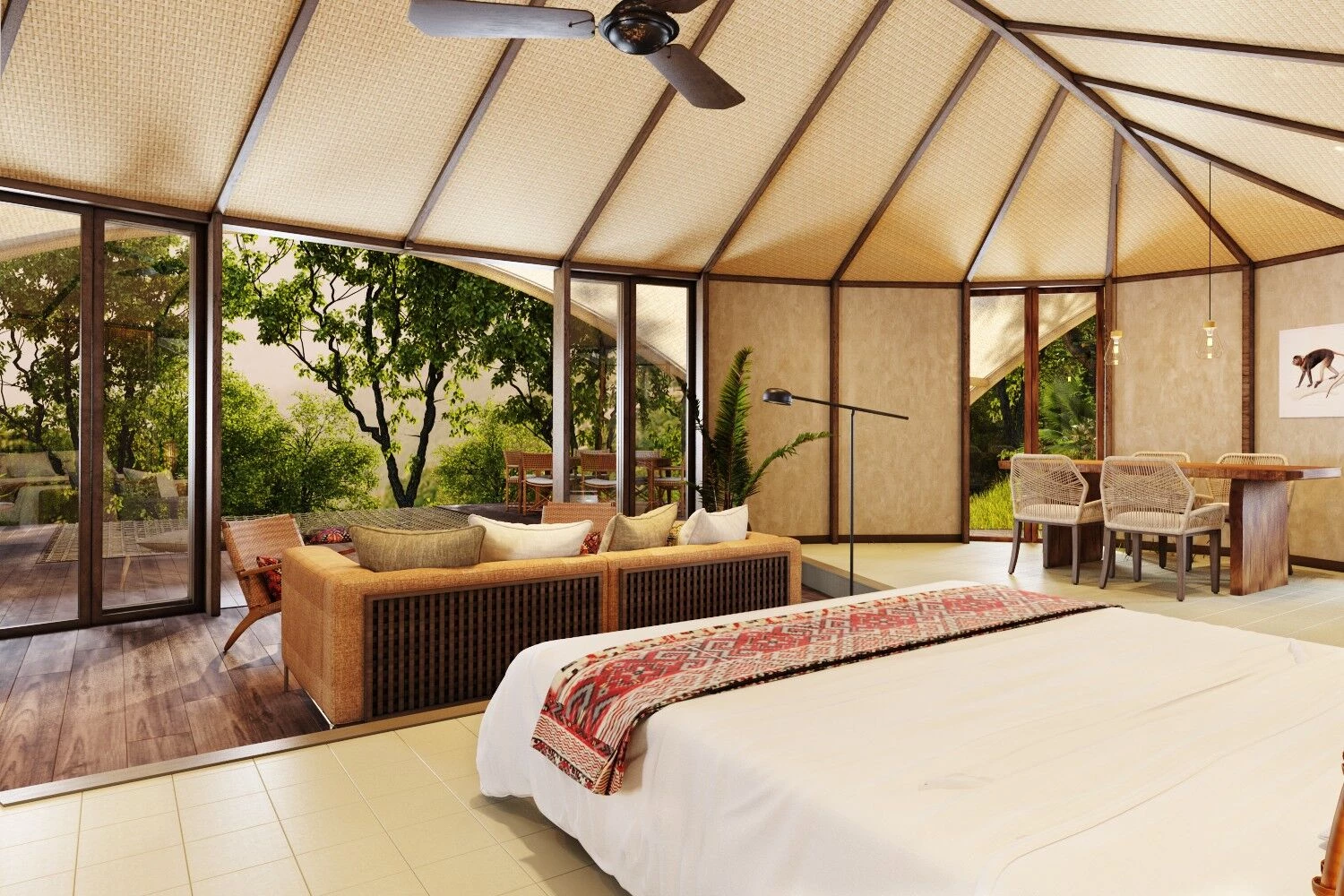 越南热带豪华可持续露营地-30