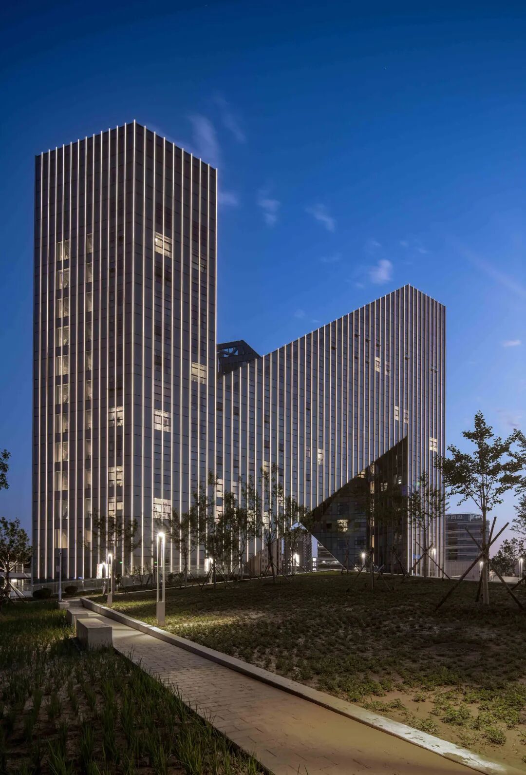 新作|青核INNNG国际人才社区建筑照明设计-33