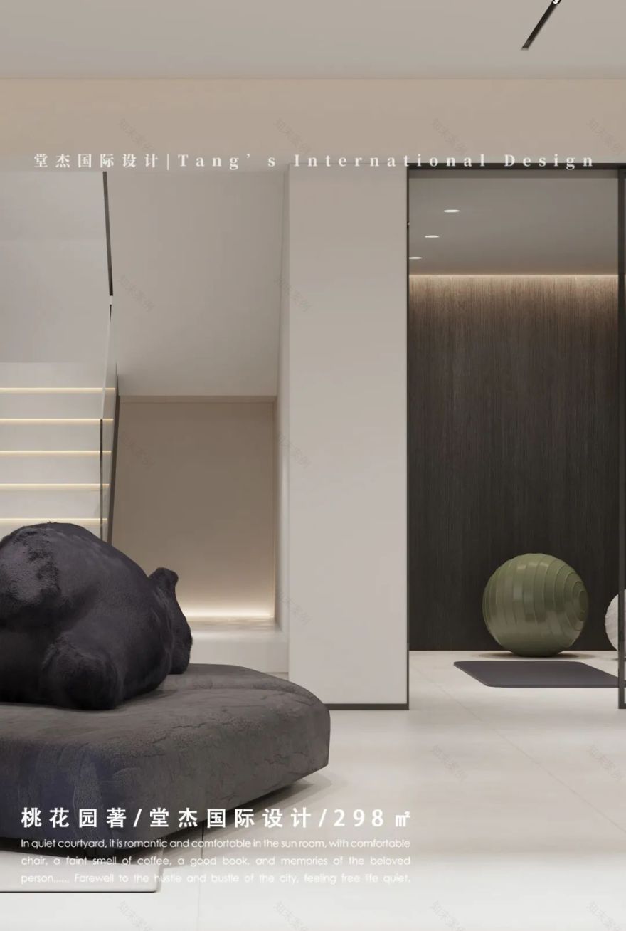 南京桃花园著 298㎡现代简约风别墅设计丨中国南京丨堂杰国际设计-18