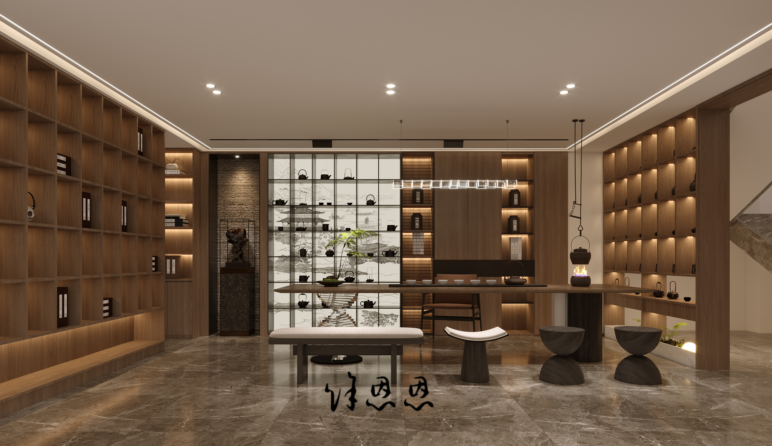 新中式酒窖设计，臻享品味人生-6