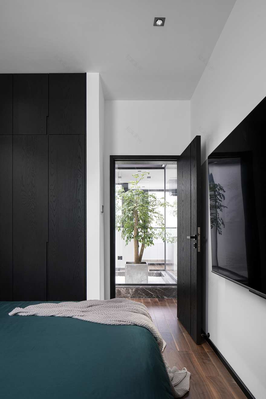 长沙 255㎡极简别墅,黑白灰演绎空间气质-50