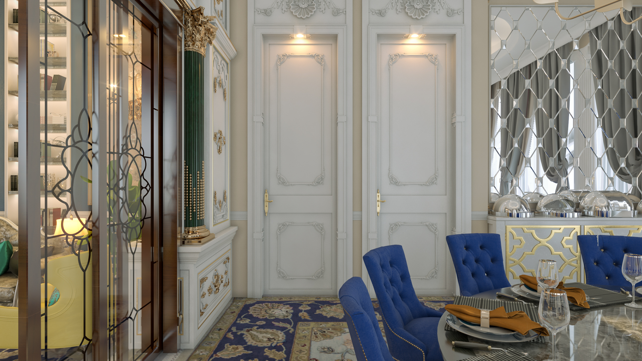 Majles & Dining Room ( Saudi arabia )-11