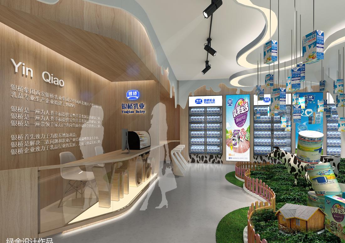 
【展厅设计】银桥展卖店设计方案 -2