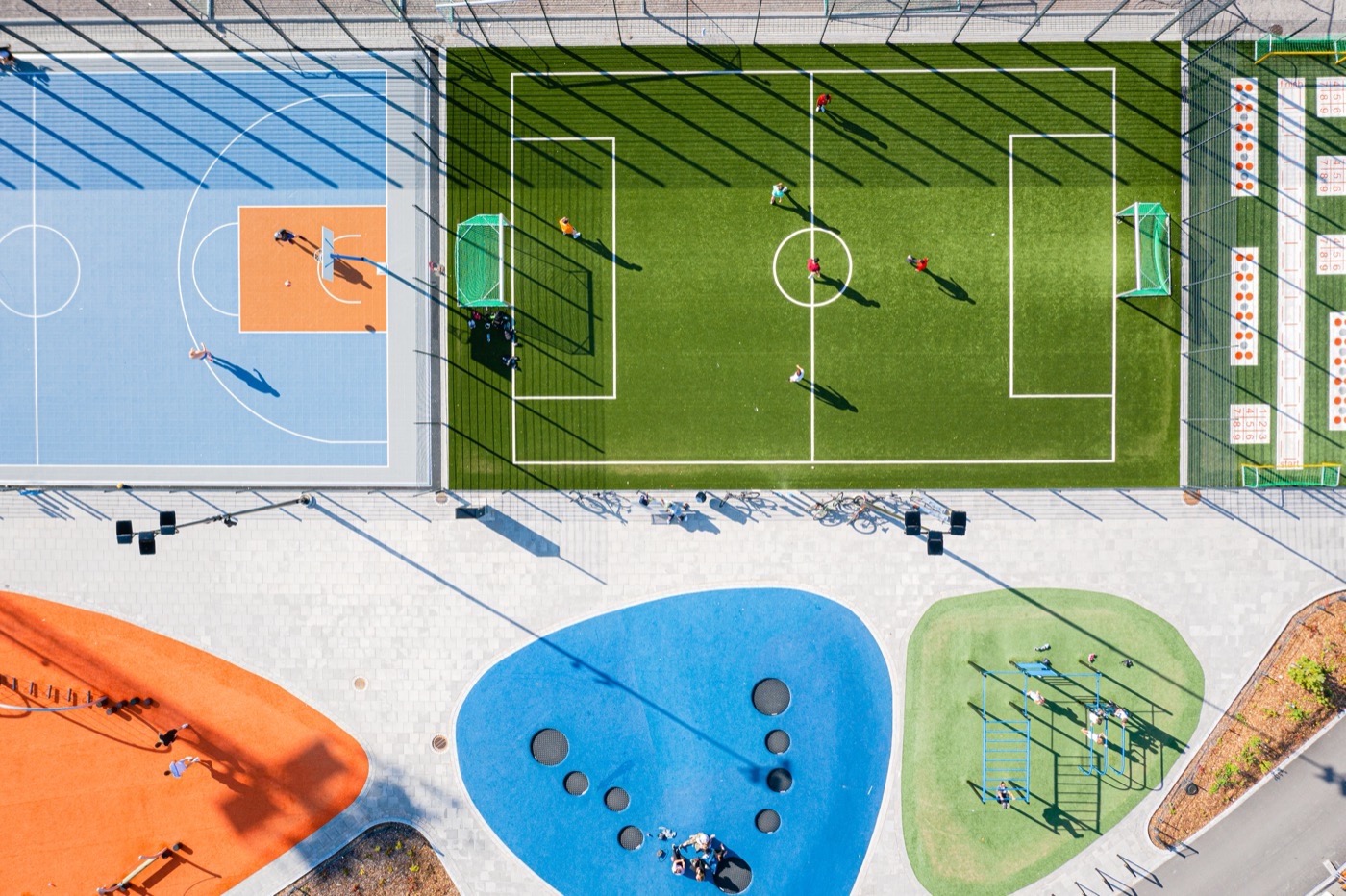 Myyrmäki Sports Park · 多功能运动公园丨芬兰万塔丨Loci Landscape Architects-3