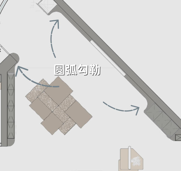 磐石设计|从异形到艺术用曲线重构空间秩序-35