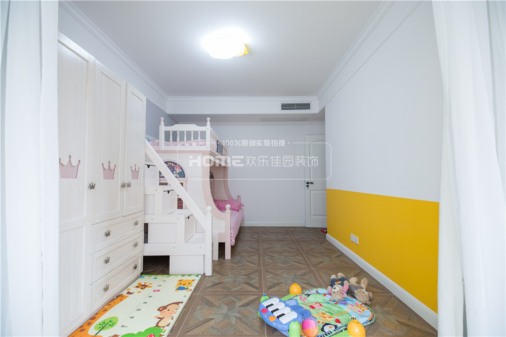 现代美式四口之家,色彩碰撞出的生活浪漫-66