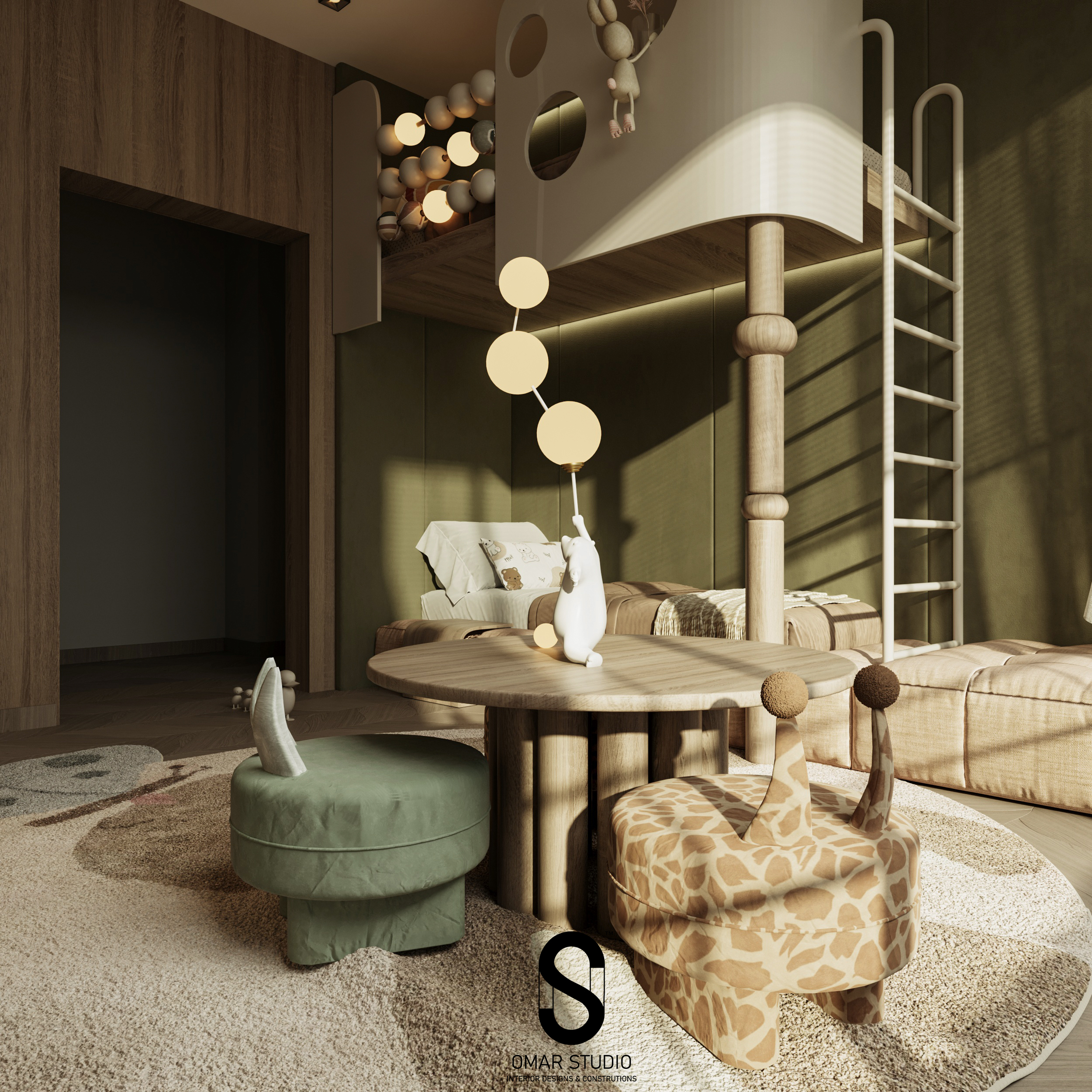 游戏室；游乐室丨omar studio-9