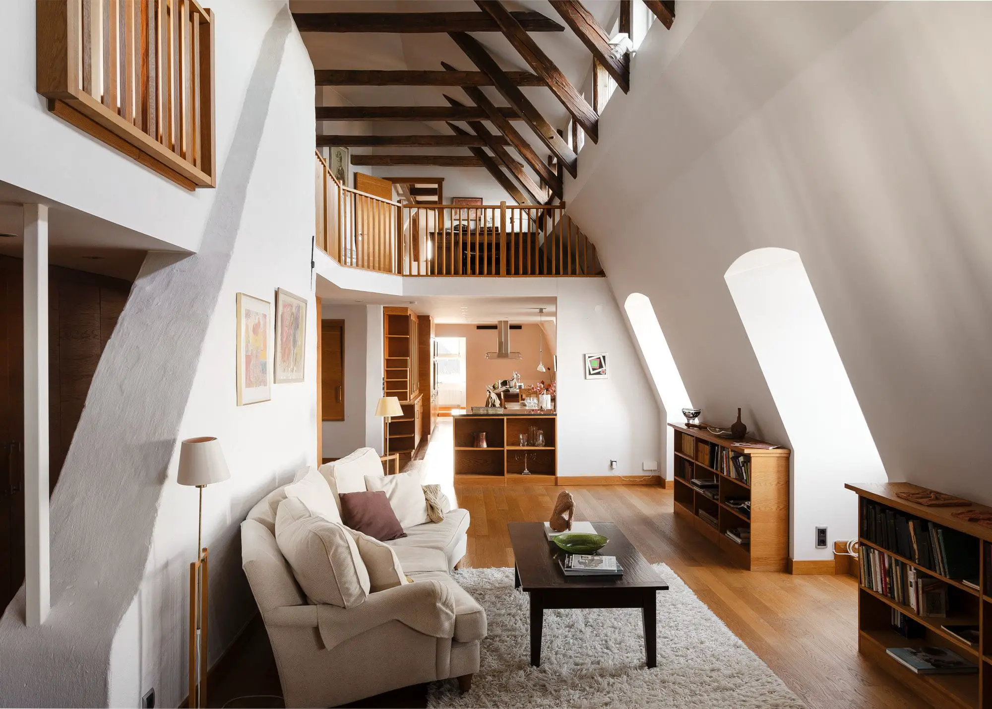 梦幻之居 | 瑞典斯德哥尔摩艺术装饰风格复式公寓-8