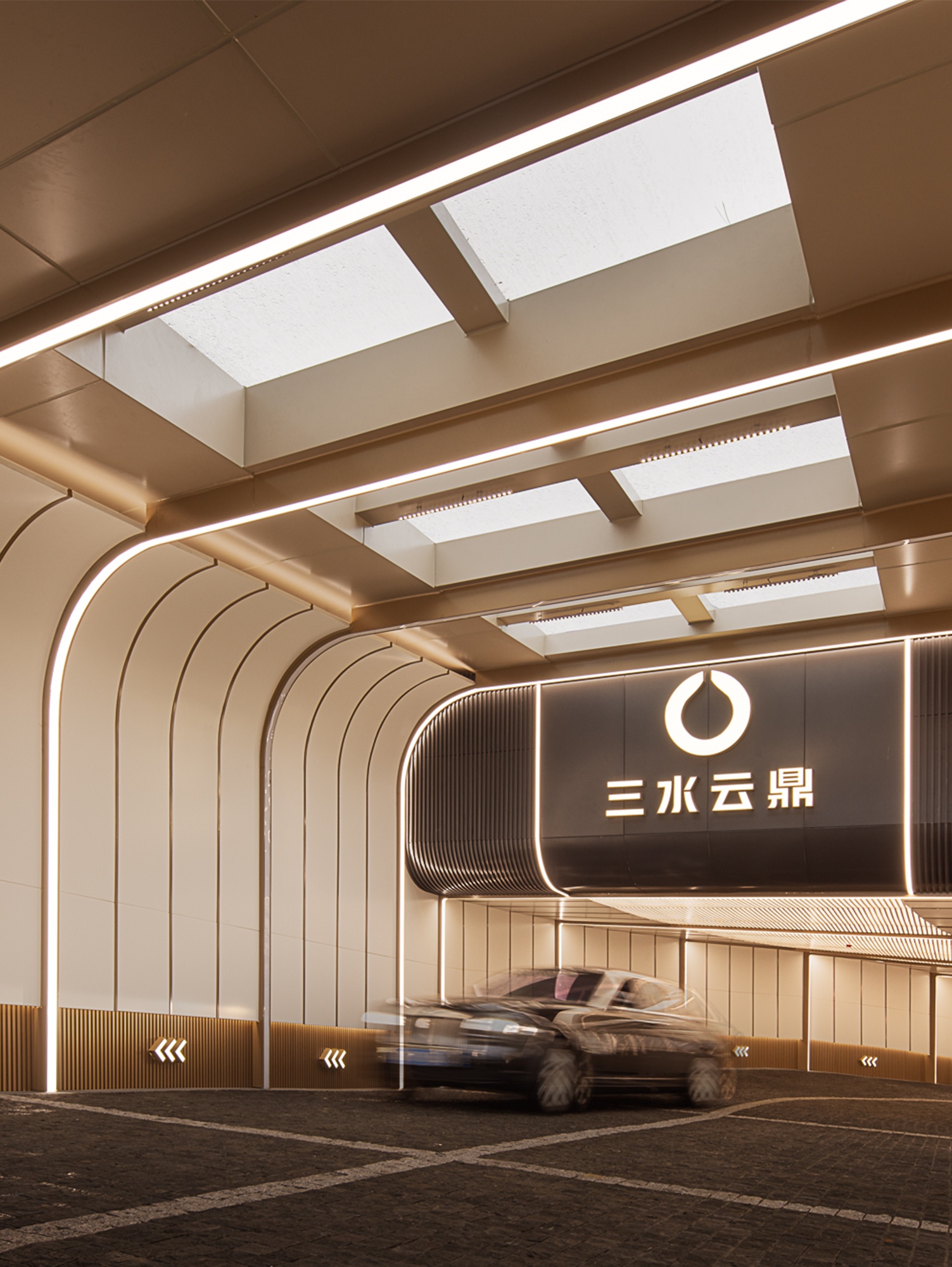 欣明·三水云鼎地库设计丨中国绍兴丨WED中熙设计事务所-0