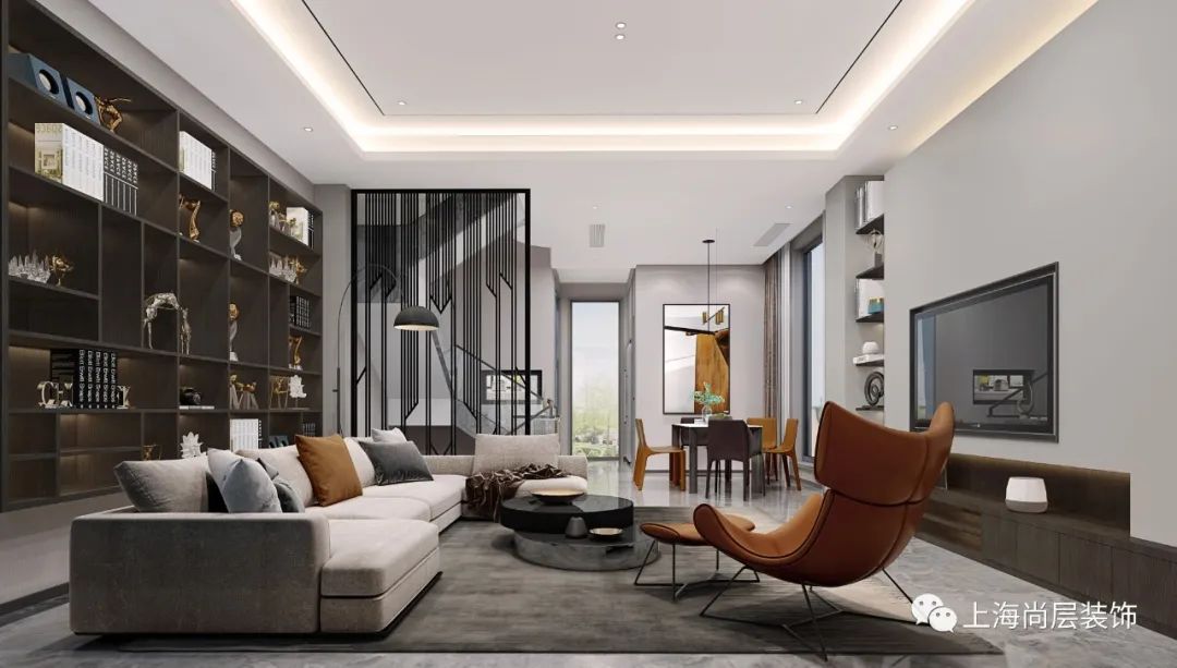 尚层装饰打造高级灰优雅空间,低调中见格调-4