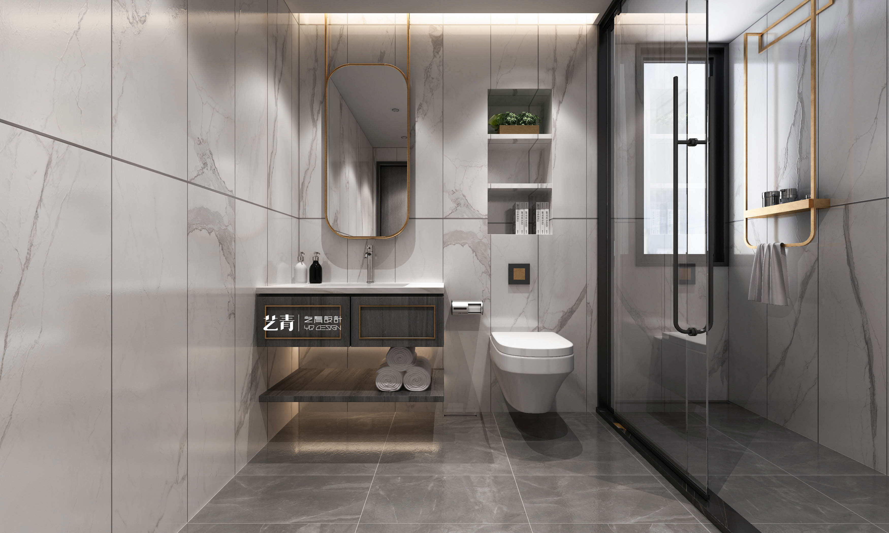 简约现代风未来方舟大平层-24