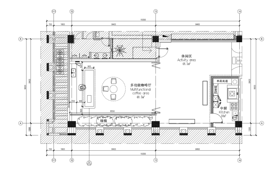 蔚蓝记忆盒子 · 小空间大创意的咖啡厅设计丨Losaint Design 乐山设计-47