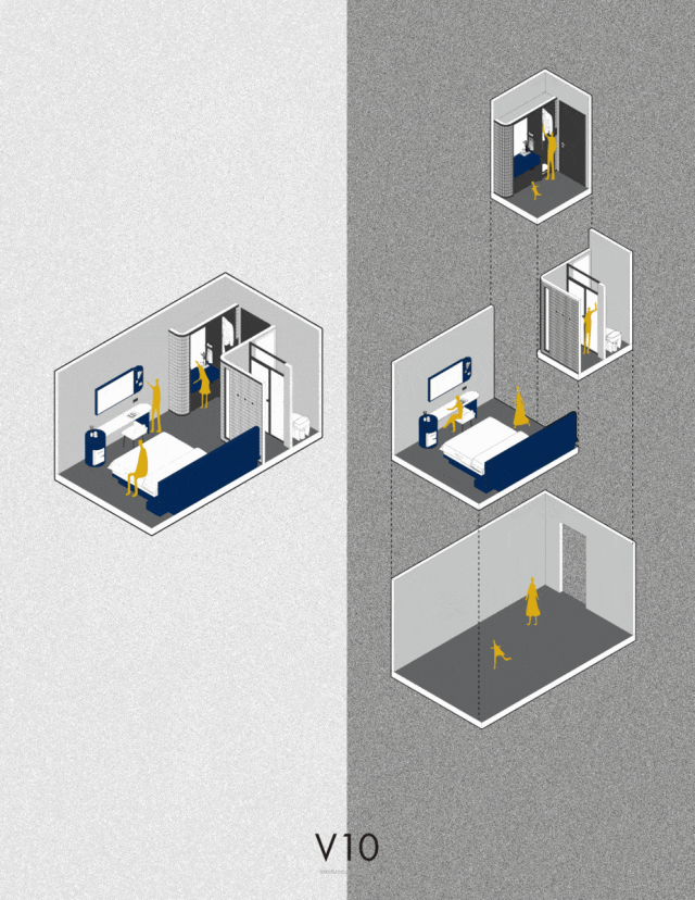 亚朵轻居酒店 3·0 客房设计丨中国上海丨V10 惟拾设计-28