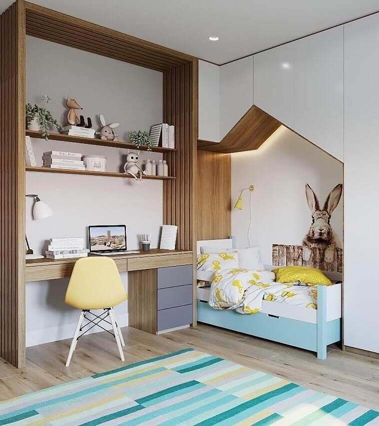 ≡ ➤ Идеи оформления рабочей зоны в детской комнате ⋆ Фабрика мебели «Mamka™» ᐈ Эксперт детского пространства-7