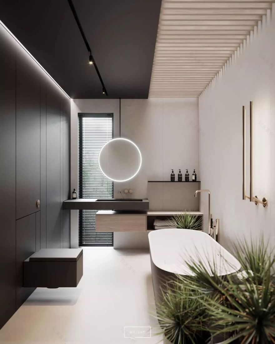 黑酷炫住宅,活力十足的设计魅力-25