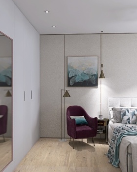 Bedroom Design 12 m²