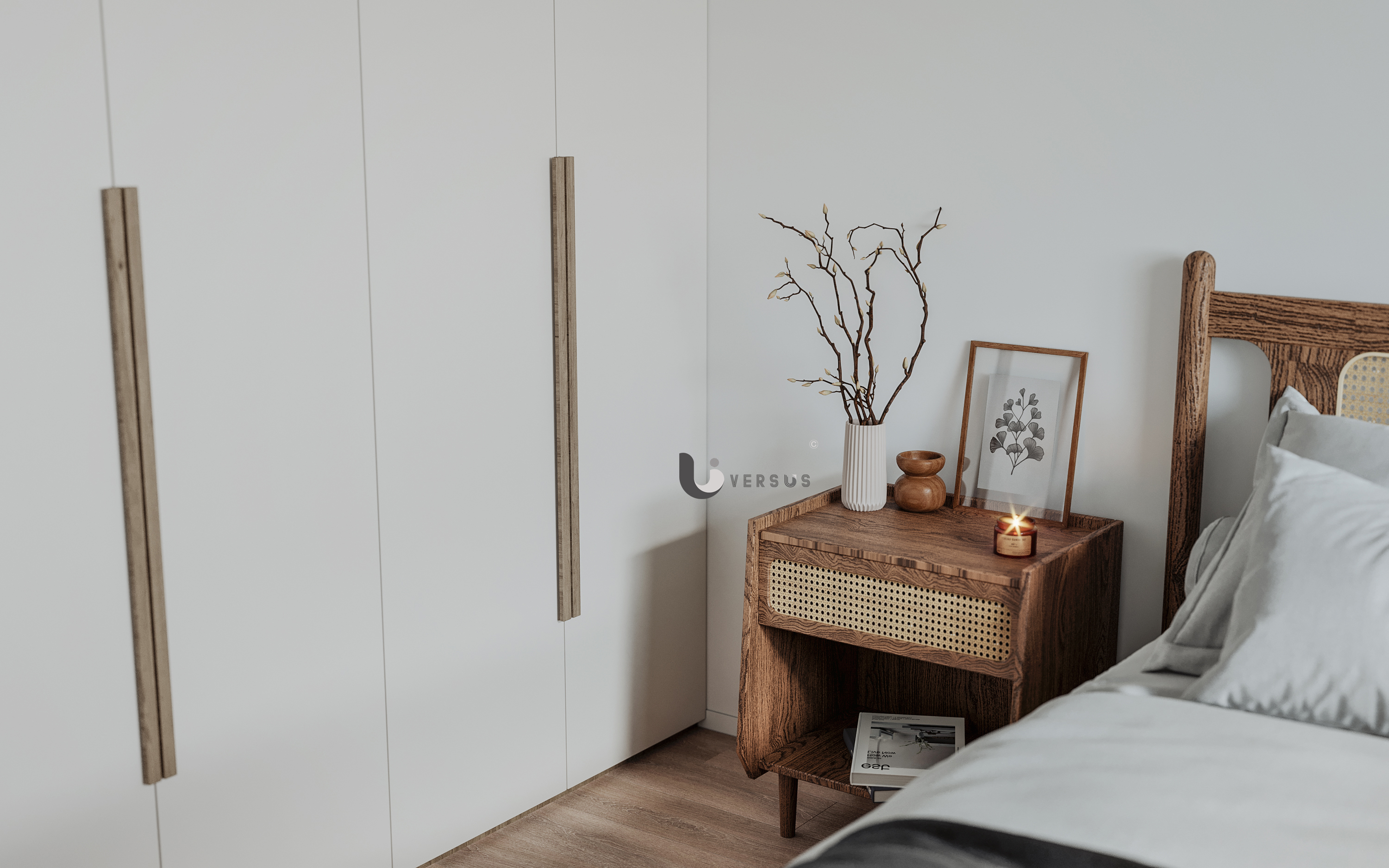 北欧风平层设计案例丨奶昔呀-16