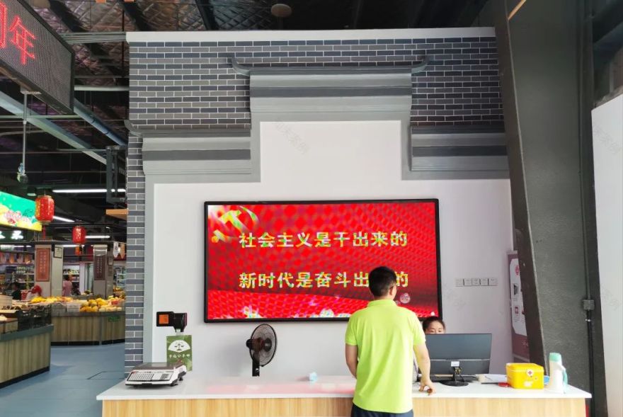 高大上是伪命题?岠嶂综合农贸市场设计用接地气迎高人气!-66