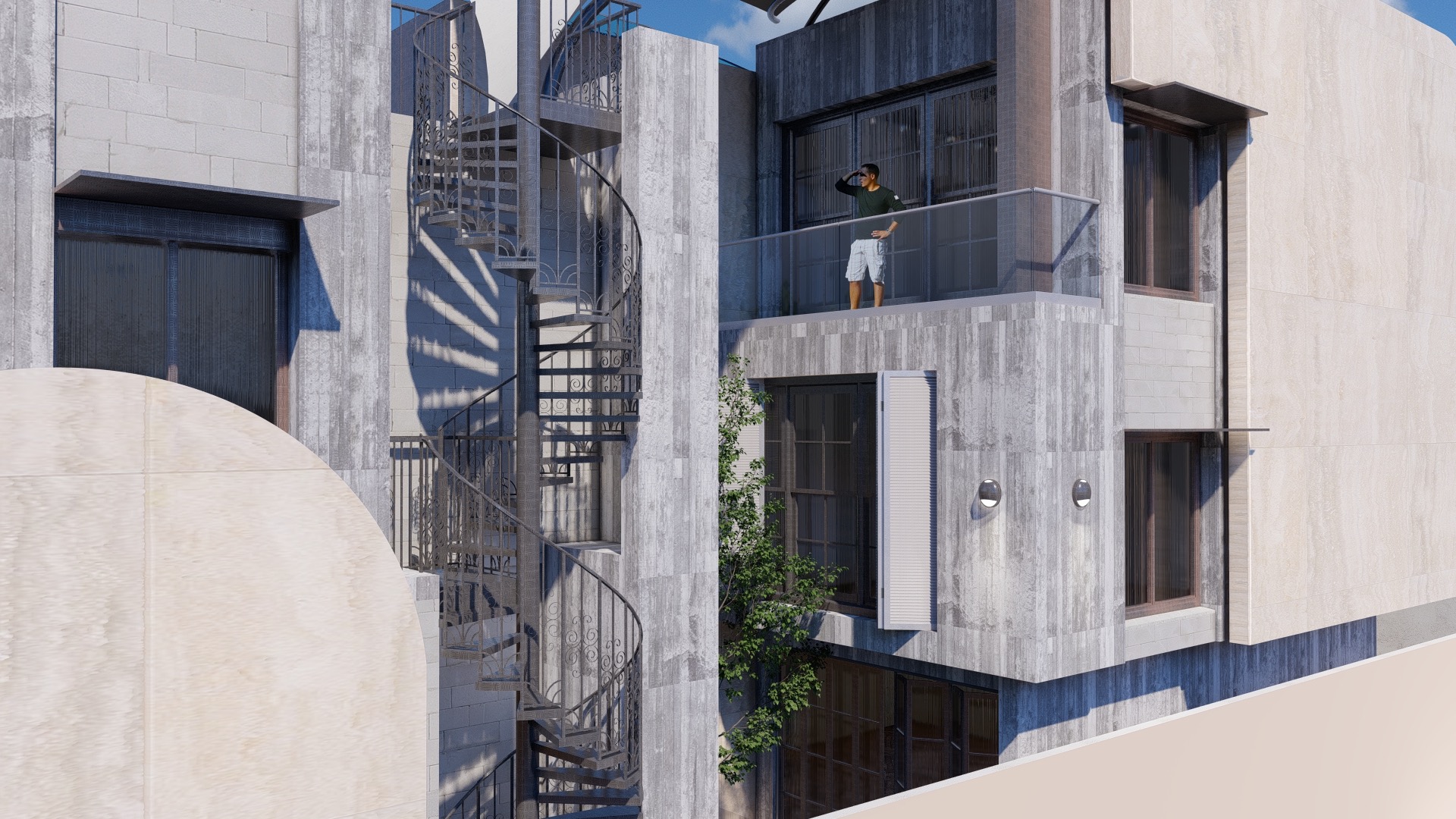 Split House Residence | Freelance Project-7