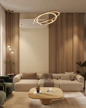 现代客厅设计丨沙特阿拉伯丨AYMAN ELGAMAL