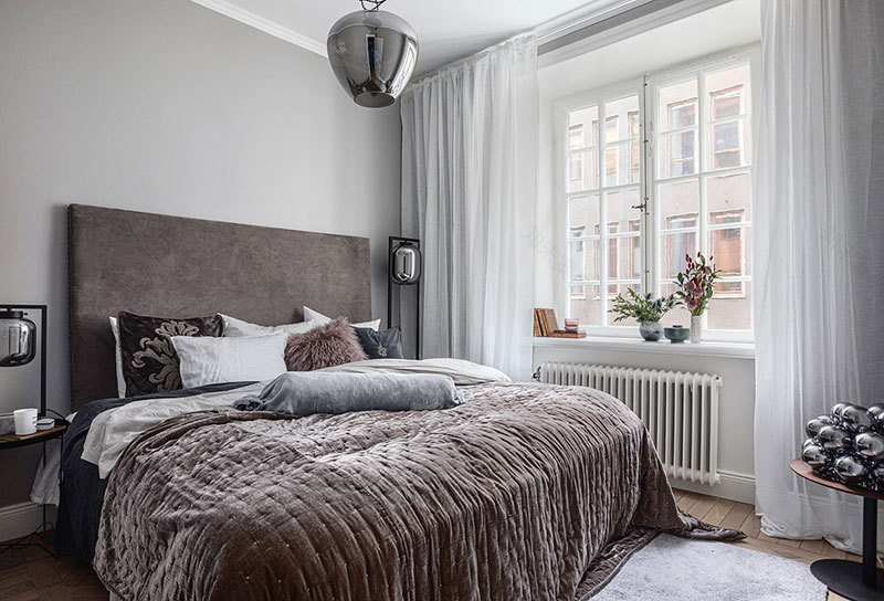 瑞典绿色厨房小公寓(54 平米)-19