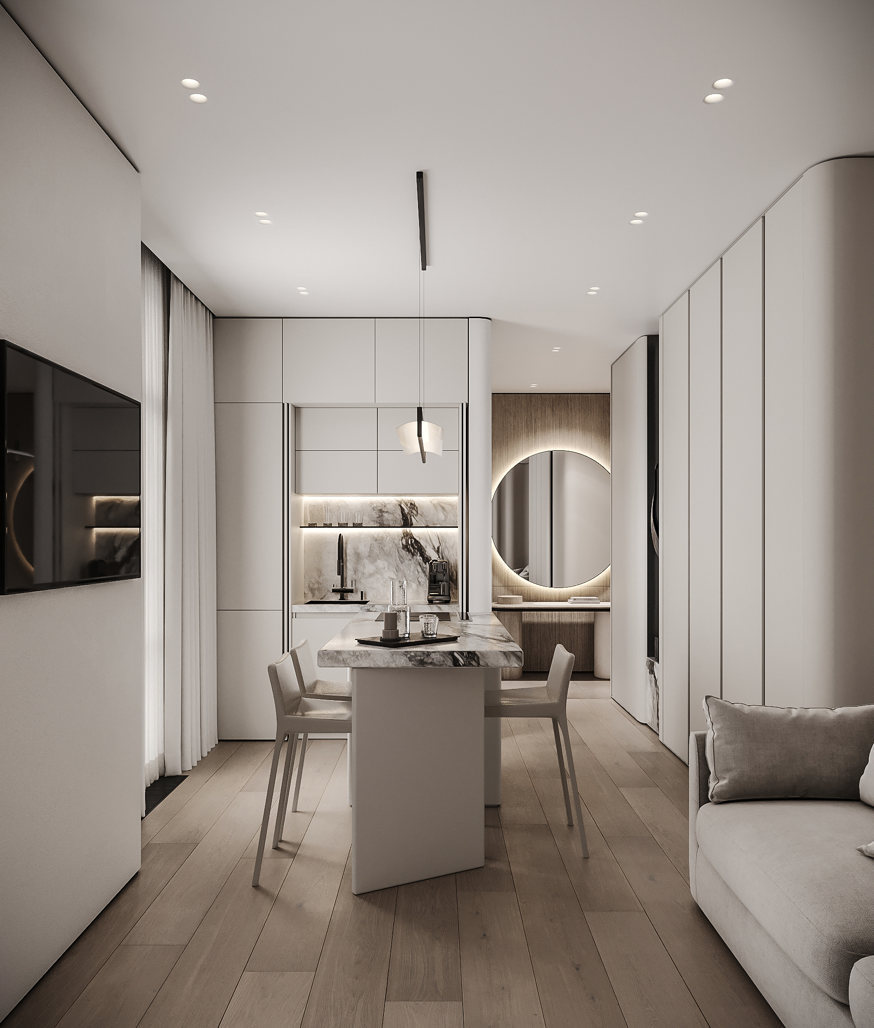 私人公寓丨俄罗斯莫斯科丨PHILL  ZAICEV-9