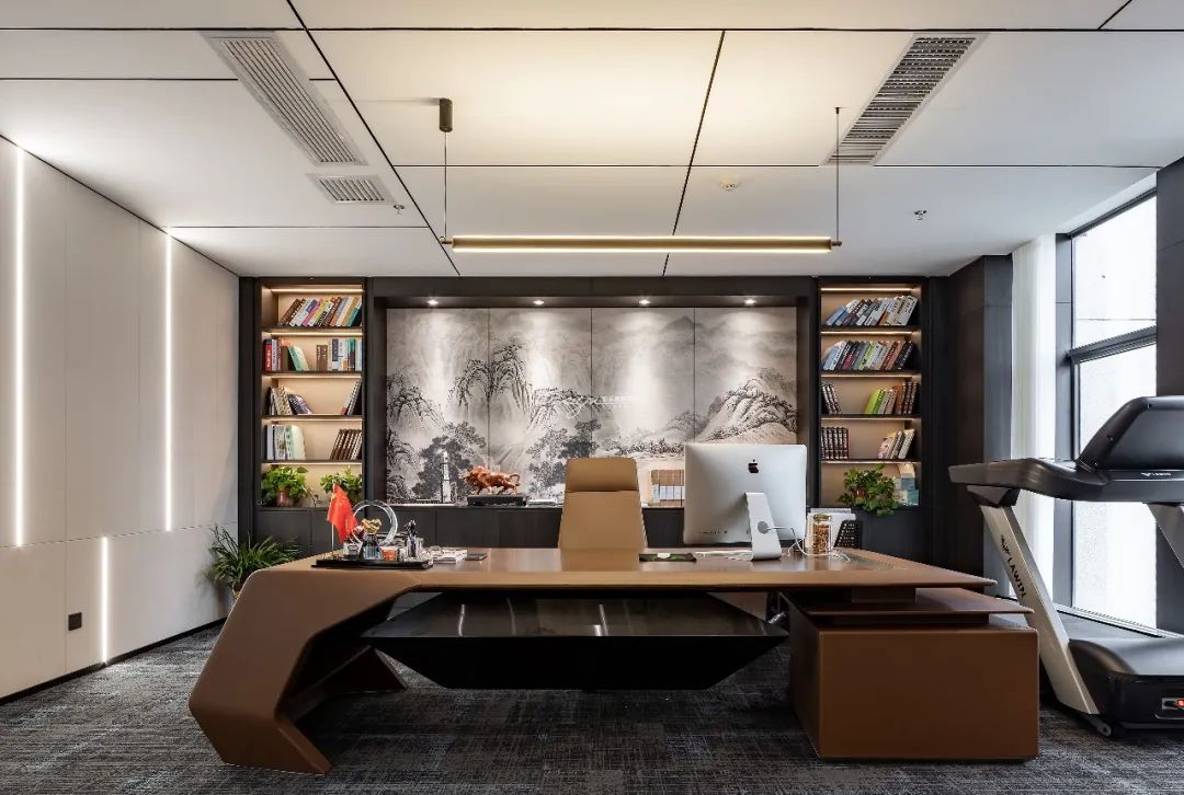 现代中式办公室设计丨中国昆明丨紫苹果国际设计-65