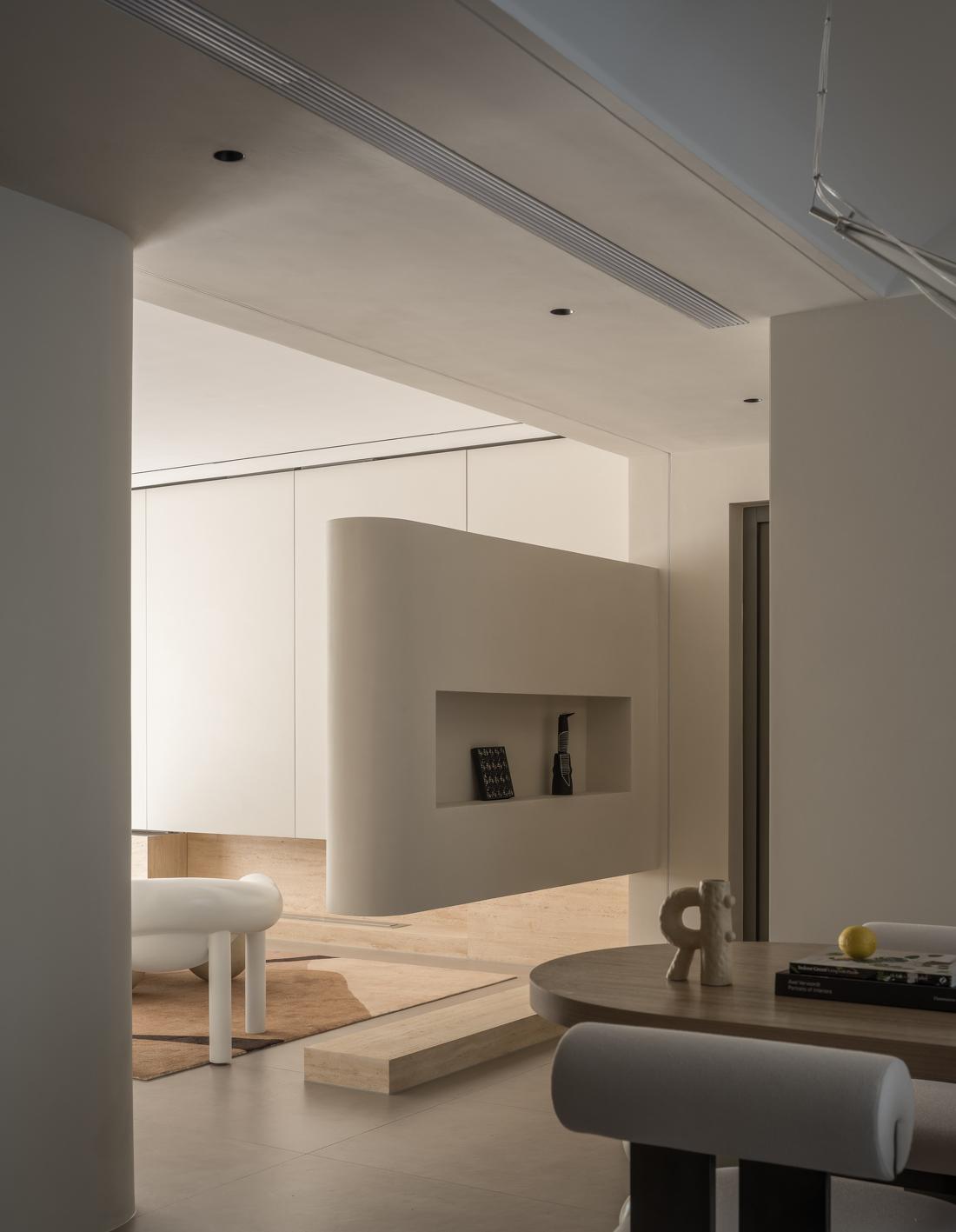 多曲线极简空间设计-17