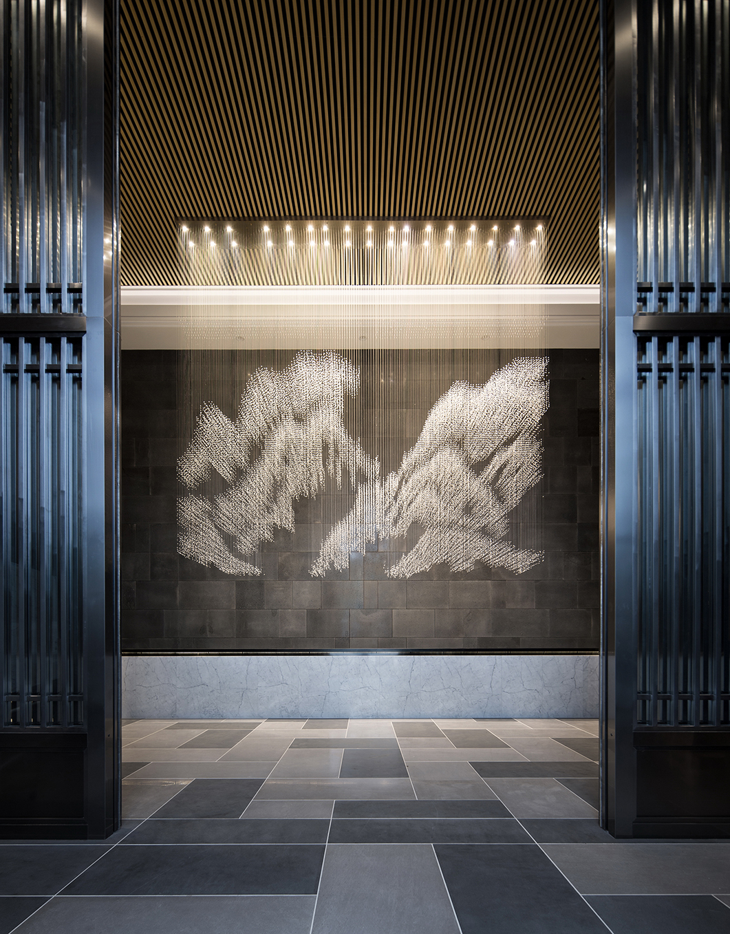 徐州万科翡翠天御售楼处 | 幽微蕴藉，空灵清远-8