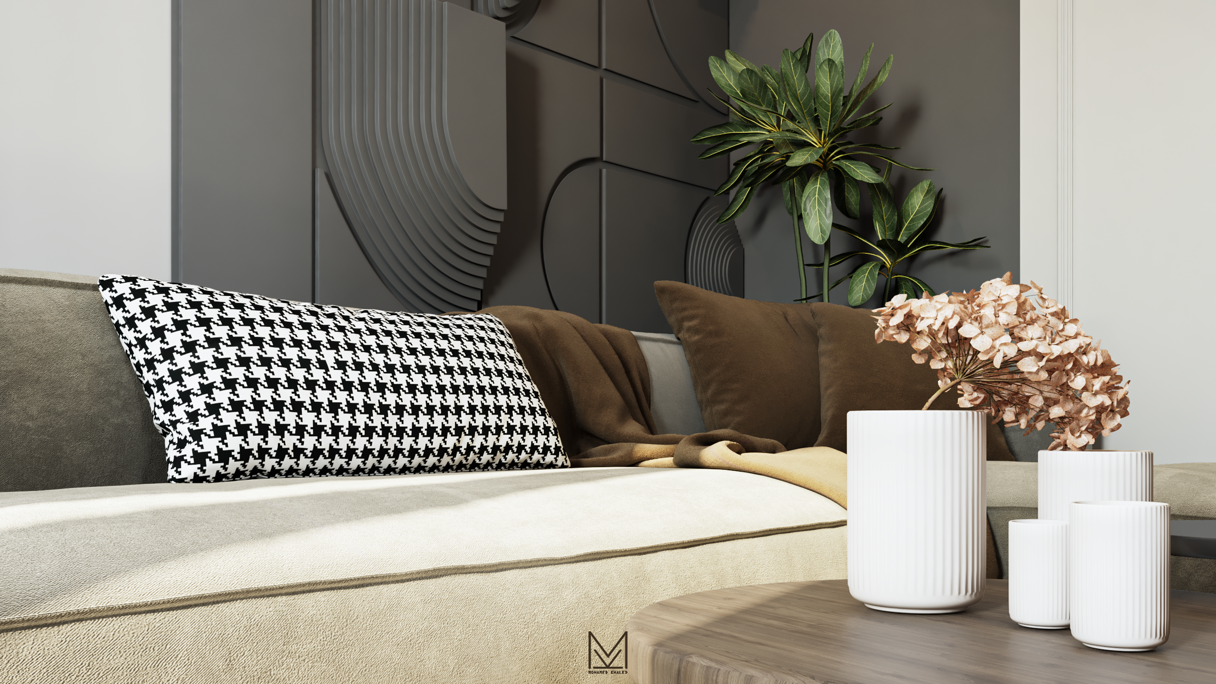 接待设计丨埃及开罗丨Mohamed Khaled designs  MKD-10