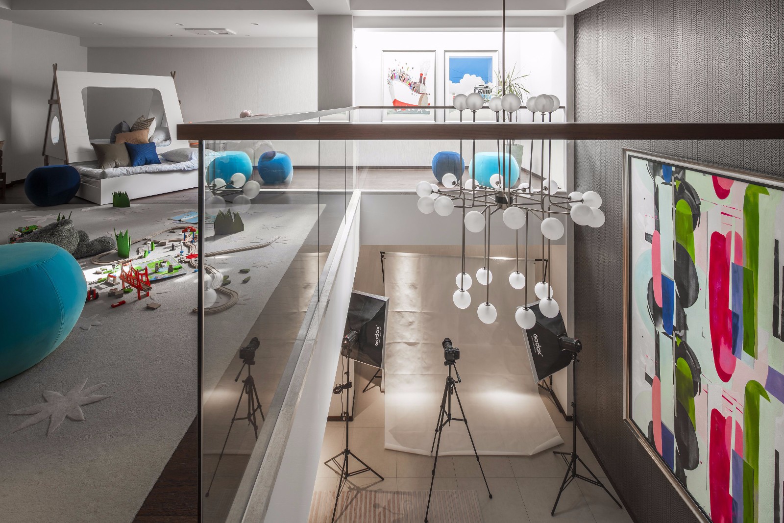 非凡之“色”——417㎡杭州西溪湿地样板间 卡纳设计-5