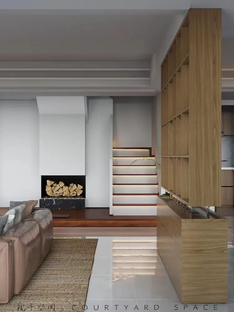 南山国际社区轻复古法式风设计案例丨院子空间设计工作室-28