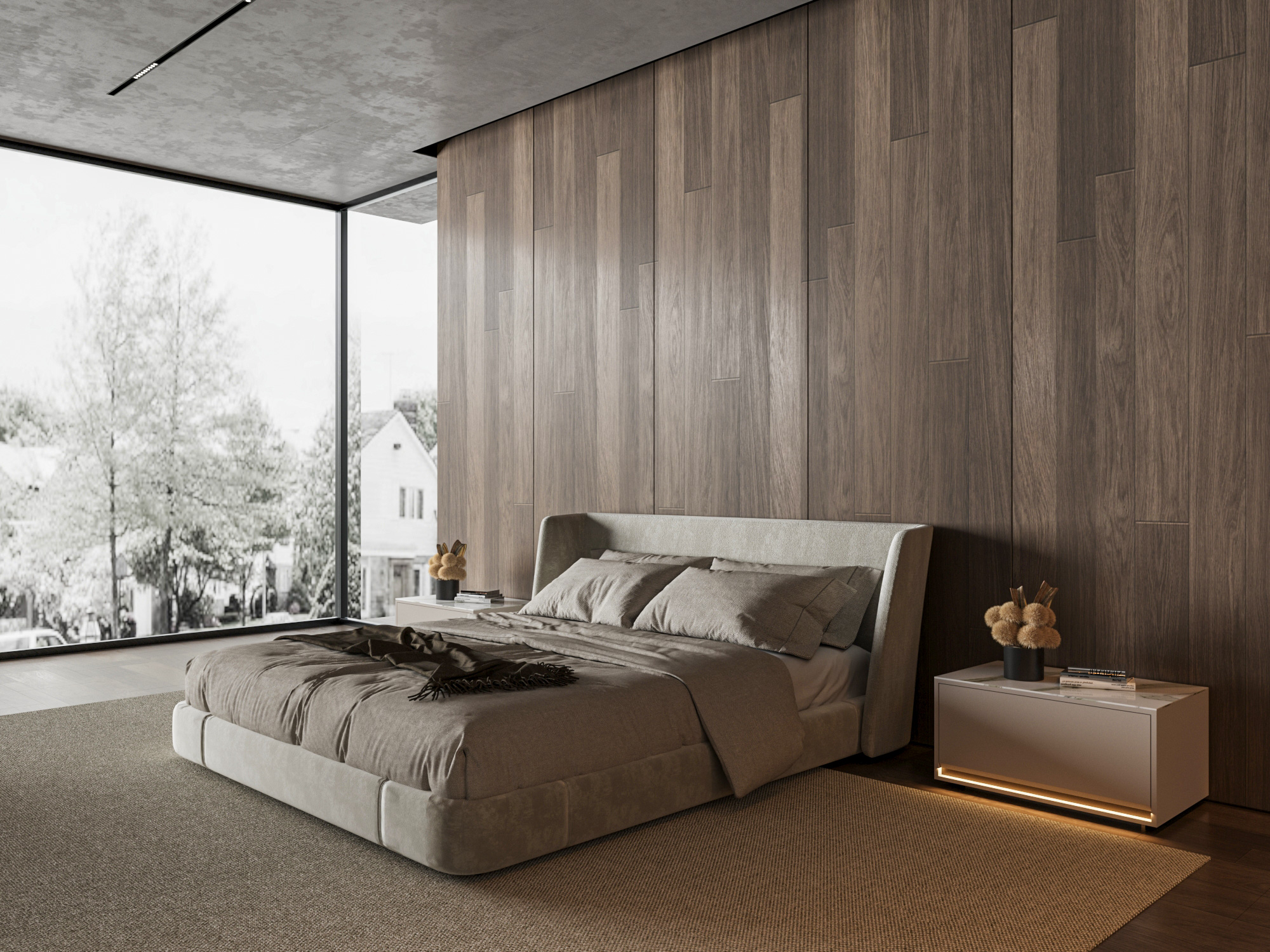 卧室模型丨Architect Wilcle Nunes-10