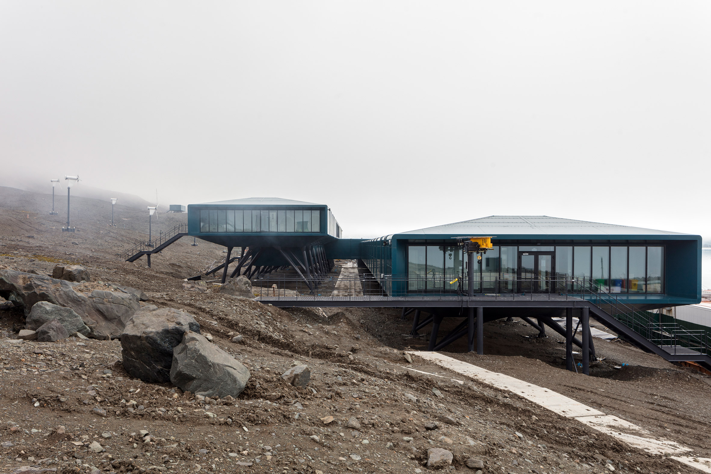 南极巴西研究站，双体式装配式建筑-12