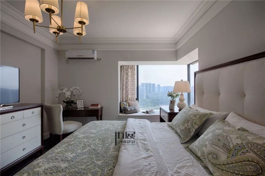 春风与湖 — 114㎡美式新古典,春风十里-38