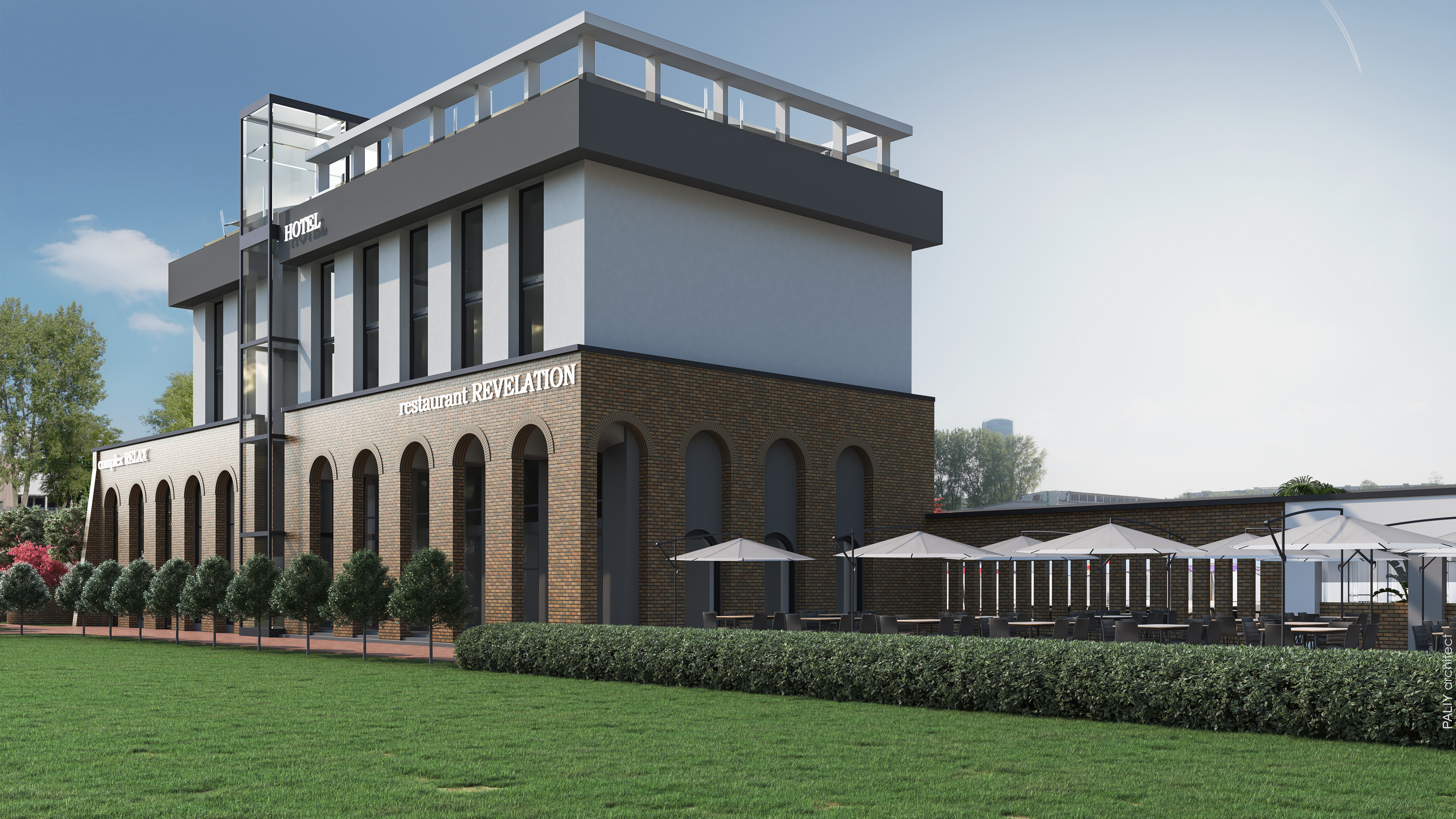 公共综合体设计丨乌克兰基辅-13