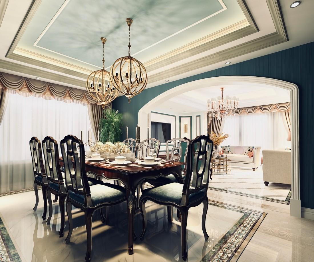 新古典欧式家居,演绎优雅与稳重-6