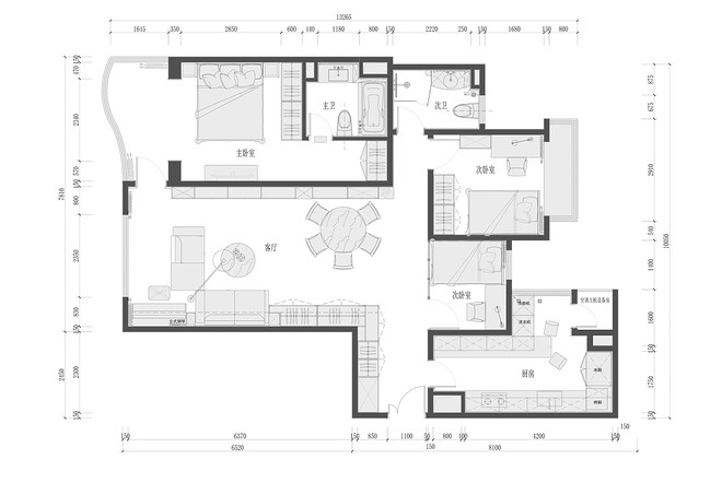 东直门恋两居室改造丨中国北京-15