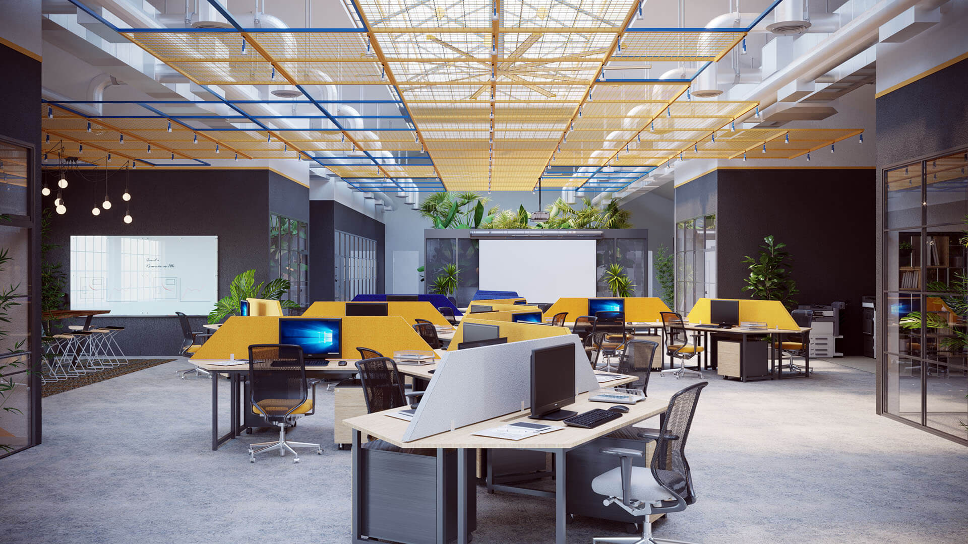 英国烟草柬埔寨工厂变身创意办公空间-7