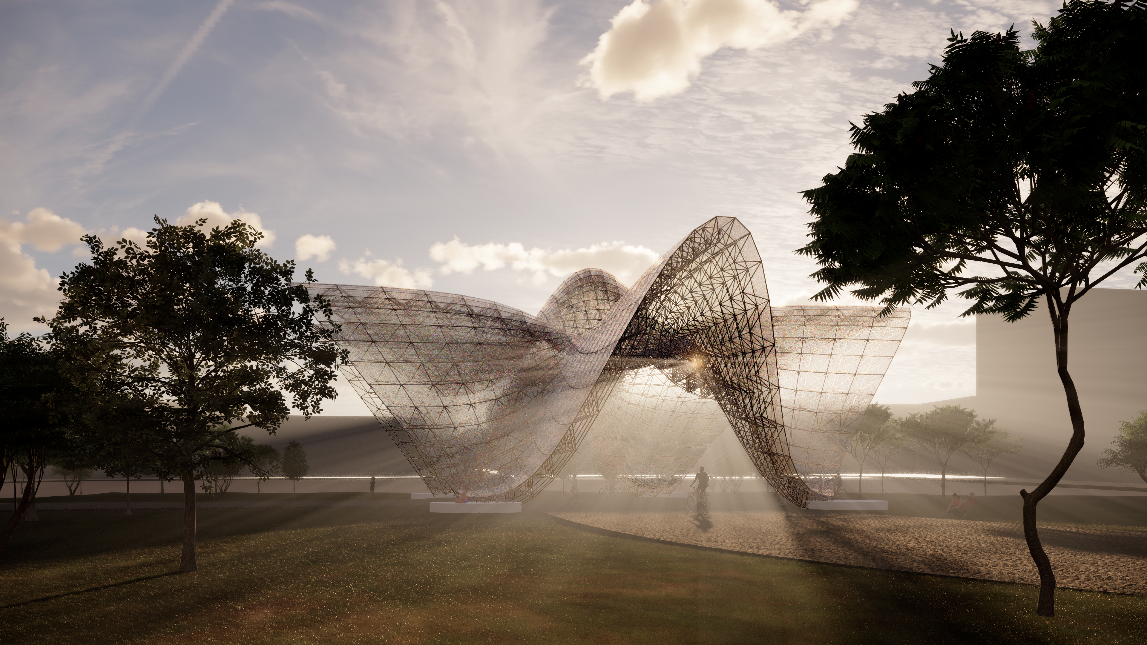 格拉斯黑文参数化展馆-11