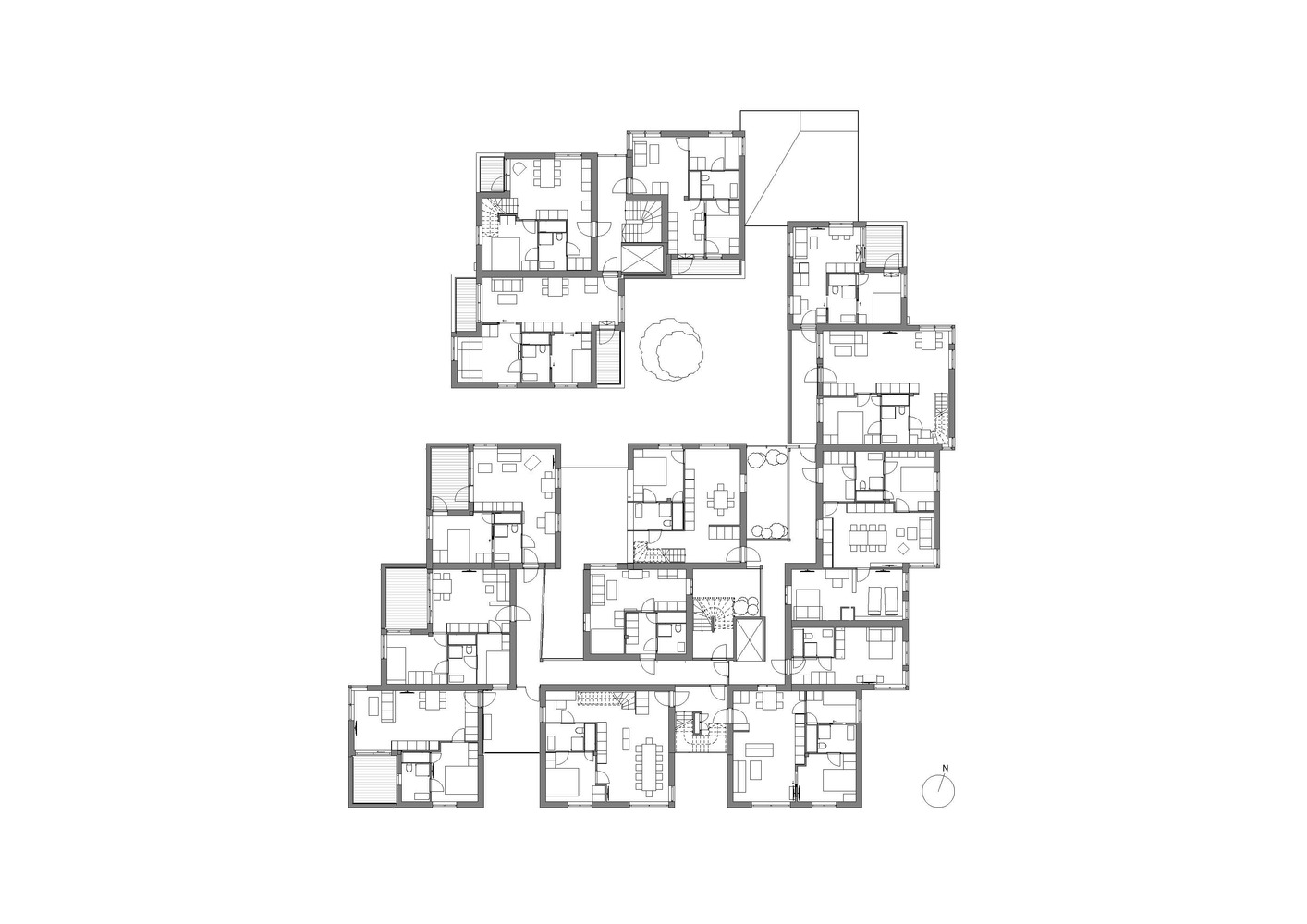 挪威 Vindmøllebakken 合作式住宅丨Helen & Hard-72