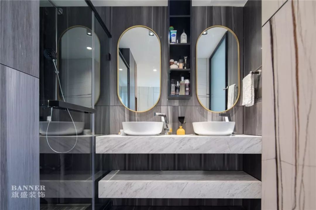 180㎡四室改两室,现代风格打造宜居生活-58