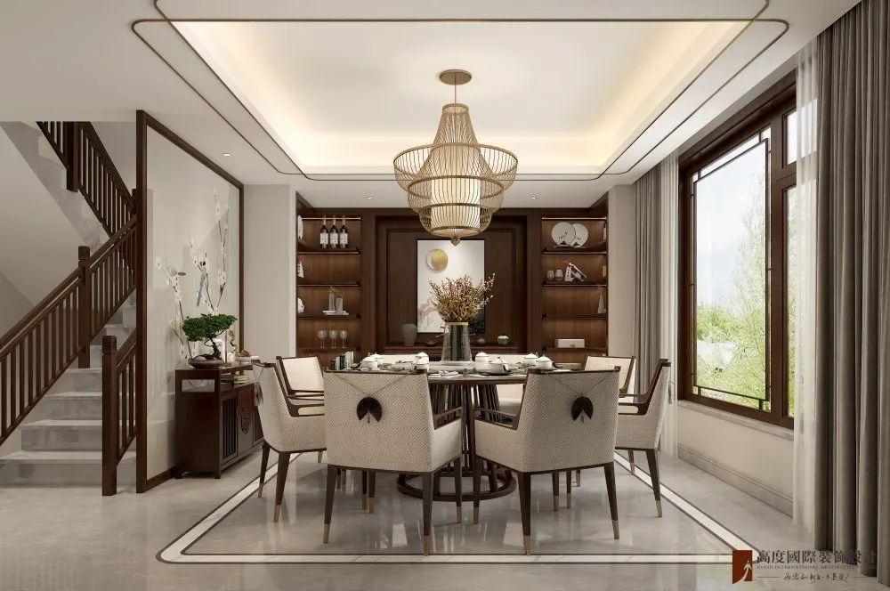 《山风》禅意新中式，演绎自然与空间的纯净诗篇-58