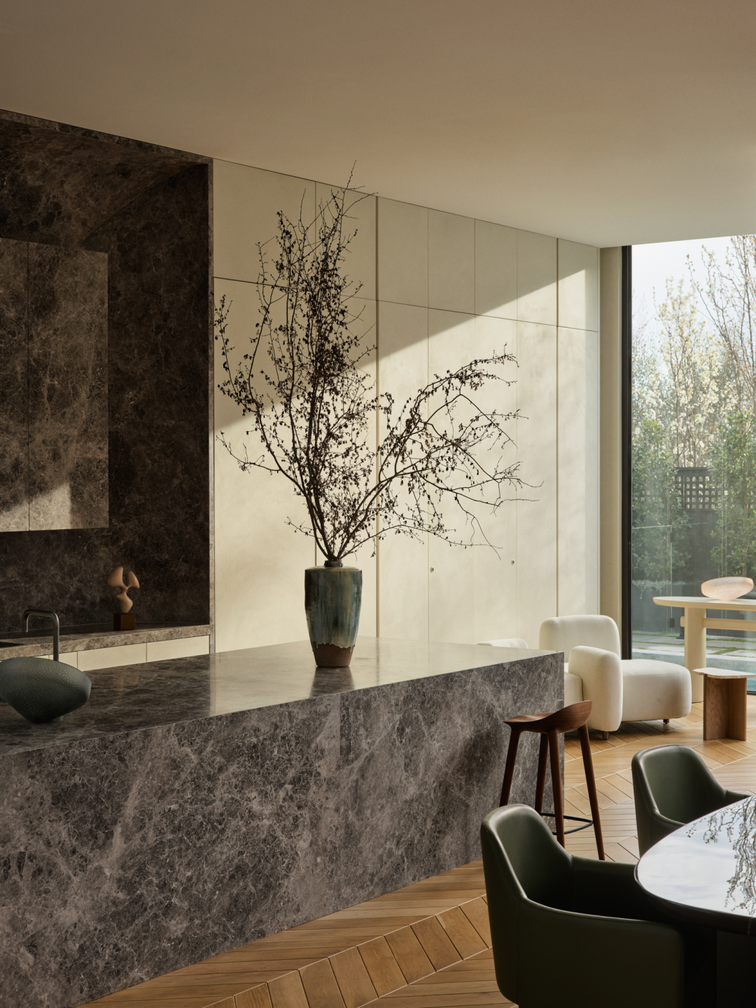 桓墅鉴赏|WallArchitects·自然艺术，隐奢豪宅-37