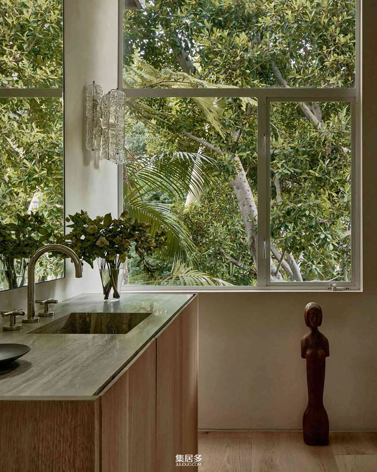 洛杉矶现代住宅 | 光影与自然的完美融合-14